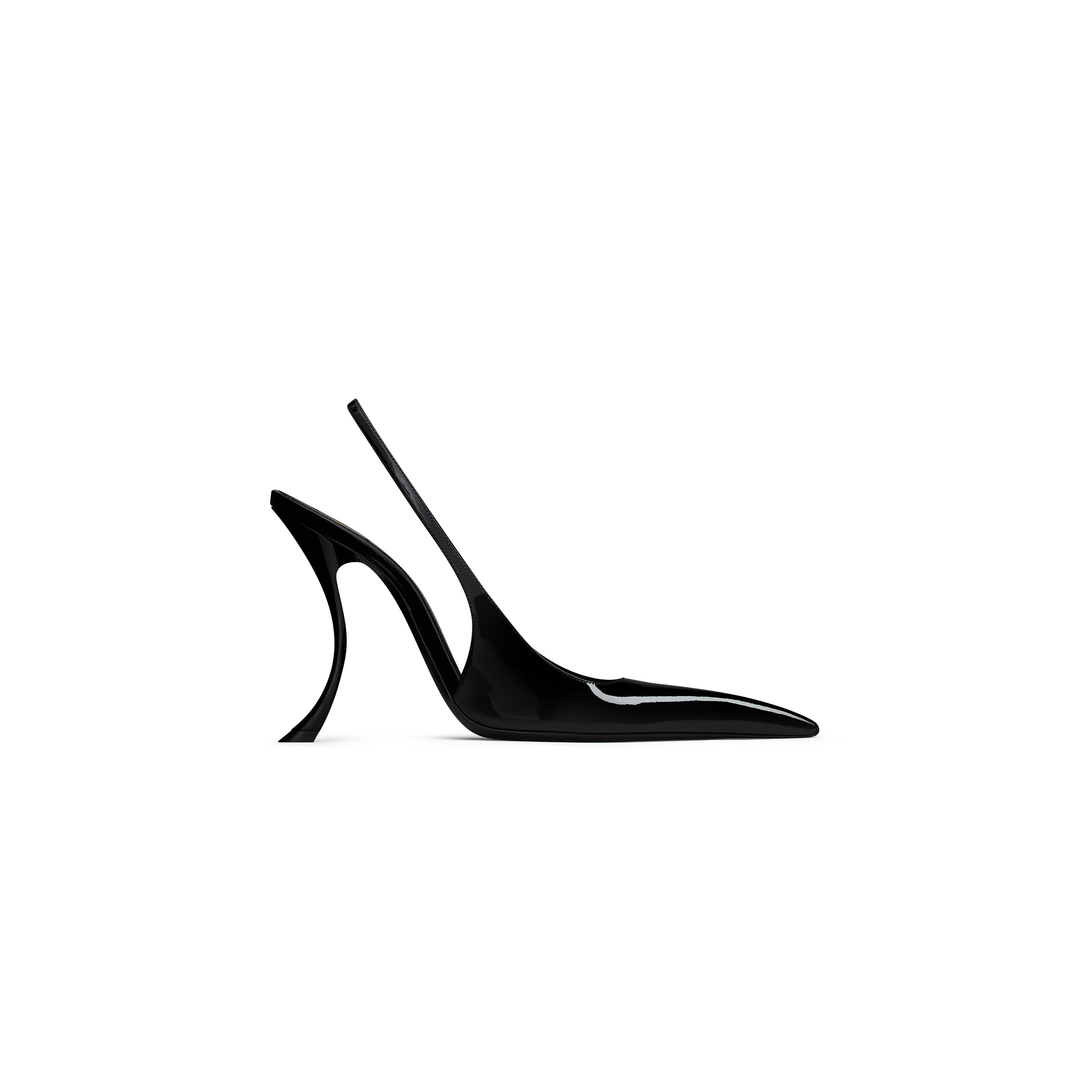 Y51 apolline slingback pumps in patent leather 8483501tvan1000